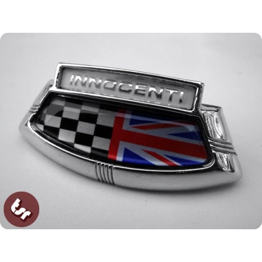 LAMBRETTA LIS/TV/SX TSR Horncast Badge Union Jack/Race