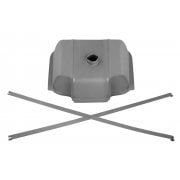 Lambretta Long Range Tank - Mild Steel - Mid 