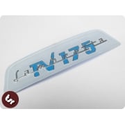 LAMBRETTA Quality 3D Rear Frame Under Seat Badge TV175