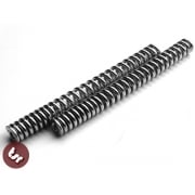 LAMBRETTA Quality Progressive Fork Springs Chrome - Pair - SX/TV/GP/LI