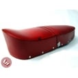 LAMBRETTA QUALITY TSR Bench Seat OxBlood Red S2/S3/GP