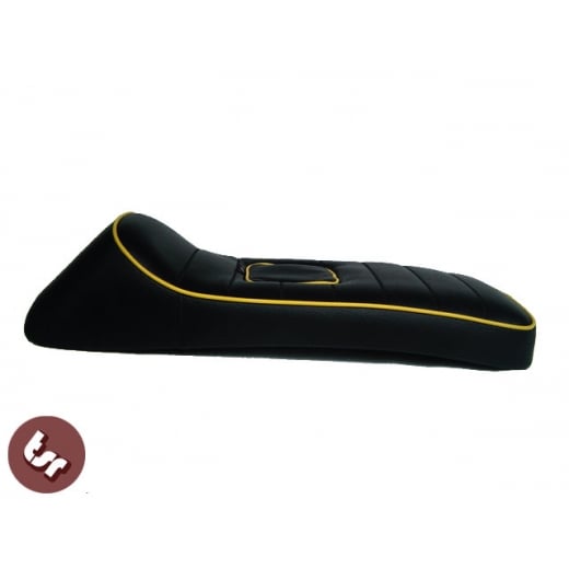 LAMBRETTA QUALITY TSR X-Race Seat Black/Yellow GP/SX/LI