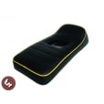 LAMBRETTA QUALITY TSR X-Race Seat Black/Yellow GP/SX/LI