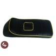LAMBRETTA QUALITY TSR X-Race Seat Black/Yellow GP/SX/LI