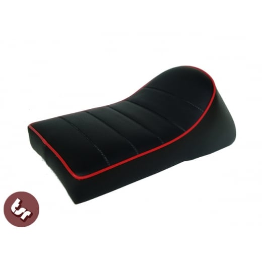 LAMBRETTA Renegade Race/Chop Seat Short Black/Red