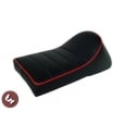 LAMBRETTA Renegade Race/Chop Seat Short Black/Red