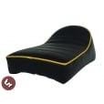 LAMBRETTA Renegade Race/Chop Seat Short Black/Yellow