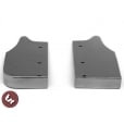 LAMBRETTA Series 3/GP Custom Stainless Rear Running Floor Board Short Chop