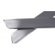 LAMBRETTA Series 3/GP Footboard Side Protectors Stainless Steel LI/SX/TV/LIS