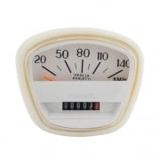 LAMBRETTA Speedo 140KPH SX Italian Thread White