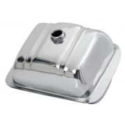 LAMBRETTA Stainless Long Range Fuel Tank,approx/13L + STRAPS/TRUNNIONS KIT