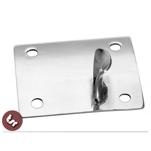 LAMBRETTA Stainless Steel Seat Lock Catch Plate Bracket Series 2/3/GP/SX/LI/TV