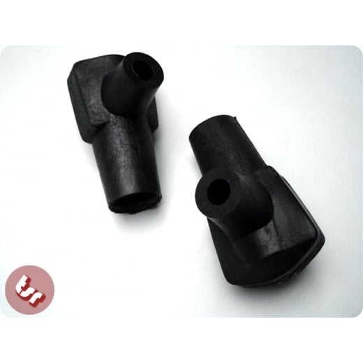 LAMBRETTA Stand Boots/Feet Rubber Standard Black Pair