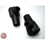 LAMBRETTA Stand Boots/Feet Rubber Standard Black Pair