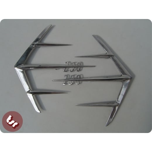 LAMBRETTA SX200 Side Panel Badge/Flash Set SX 250 RB AF