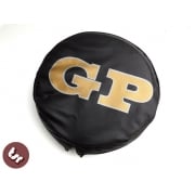 LAMBRETTA TSR 10" Spare Wheel Cover Custom GP Letters on Black