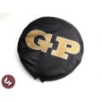 LAMBRETTA TSR 10" Spare Wheel Cover Custom GP Letters on Black
