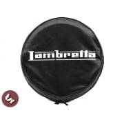 LAMBRETTA TSR 10" Spare Wheel Cover Custom Graphic On Black
