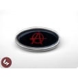 LAMBRETTA TSR Alloy Horncast Badge GP/DL ANARCHY