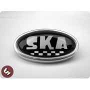 LAMBRETTA TSR Alloy Horncast Badge GP Ska 2 Tone