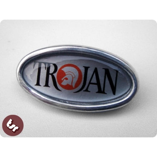 LAMBRETTA TSR Alloy Horncast Badge GP Trojan