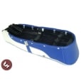 LAMBRETTA TSR Bench/Dual Seat 2 Tone Blue/White SX/GP