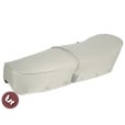 LAMBRETTA TSR Bench Dual Seat Saddle White SX/GP/LI/TV Series 2/3