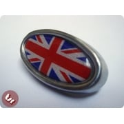 LAMBRETTA TSR Horncast Badge GP Custom Alloy Union Jack