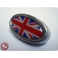 LAMBRETTA TSR Horncast Badge GP Custom Alloy Union Jack