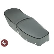 LAMBRETTA TSR Quality Bench/Dual Seat Grey/Black pipe Series 2/3 SX/GP/LI/TV
