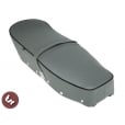 LAMBRETTA TSR Quality Bench/Dual Seat Grey/Black pipe Series 2/3 SX/GP/LI/TV
