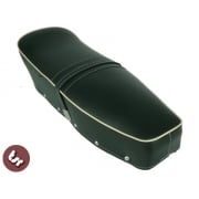 LAMBRETTA TSR Quality Dual Bench Seat Dark Green/Cream