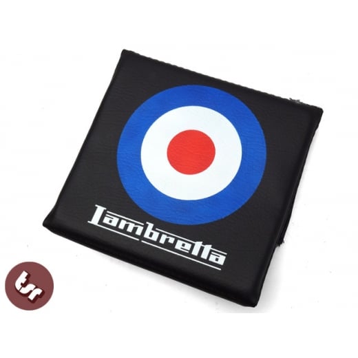 LAMBRETTA TSR Rear Flip Flop Rack Back Rest Pad MOD Target