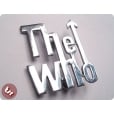 LAMBRETTA/VESPA Legshield Panel Badge Chrome The Who