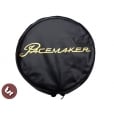LAMBRETTA/VESPA TSR 10" Spare Wheel Cover - PACEMAKER Graphic on Black