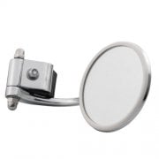 Legshield Mirror Left Hand Side - ROUND