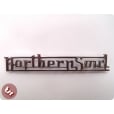 Legshield/Panel Badge 'Northern Soul' Chrome fits Vespa/Lambretta