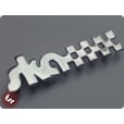 Legshield/Side Panel Badge 'Ska' Chrome fits vespa/lambretta