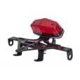 Motone Lucas Tail Light - Rear Mudguard Bracket - Indicator Plate - Loom KIT