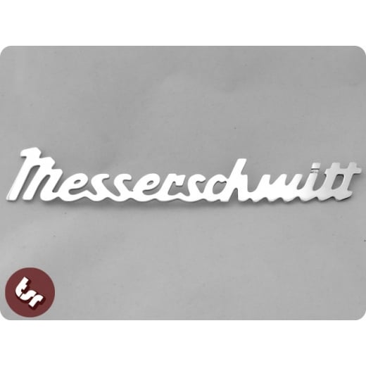 Messerschmitt Script KR200/KR175 CNC Billet Metal Car Emblem/Badge/Hood Ornament