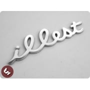 Metal ILLEST Badge JDM/VW/Drift/Euro/Dub CNC Billet Car Emblem hellaflush/vag