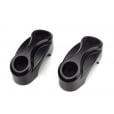 Motone Custom Top Riser Clamps - for One Inch Bars - Black