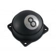 Motone HD CV 8 Ball Carb Top Lid - Contrast Cut - Black