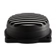 Motone HD CV Finned Carb Top Lid - Finned- Contrast Cut - Black