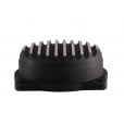 Motone HD CV Finned Carb Top Lid - Finned- Contrast Cut - Black