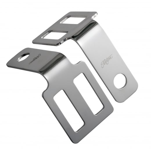 Motone Indicator Brackets - Under Seat Mount - Polish