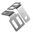 Motone Indicator Brackets - Under Seat Mount - Polish