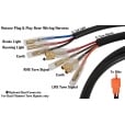 Motone Miller FTW Stop Tail Light - Rear Mudguard Bracket - Indicator Plate - Loom KIT