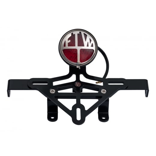 Motone Miller FTW Stop Tail Light - Rear Mudguard Bracket - Indicator Plate - Loom KIT