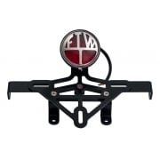 Miller FTW Stop Tail Light - Rear Mudguard Bracket - Indicator Plate - Loom KIT